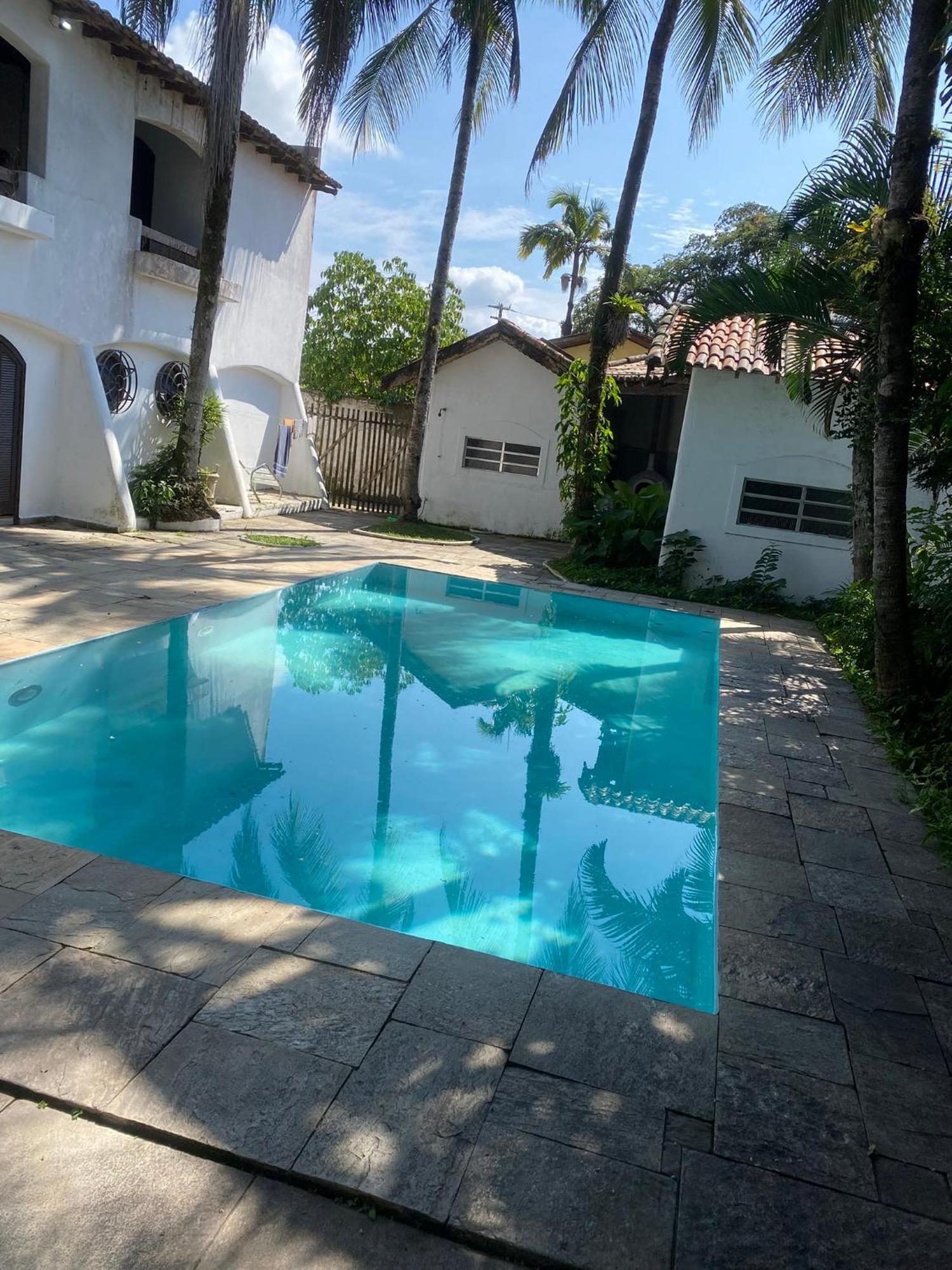 Casarao No Guaruja Com Piscina Villa Buitenkant foto